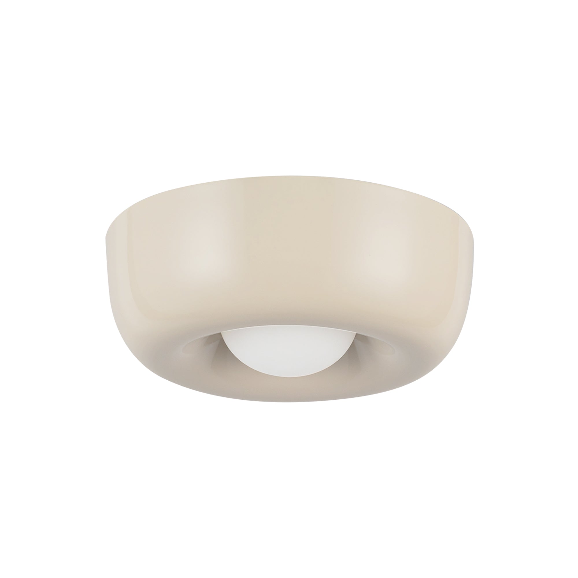 Hayden 6-in Pearl White LED Flush Mount – Electrolight Enterprises