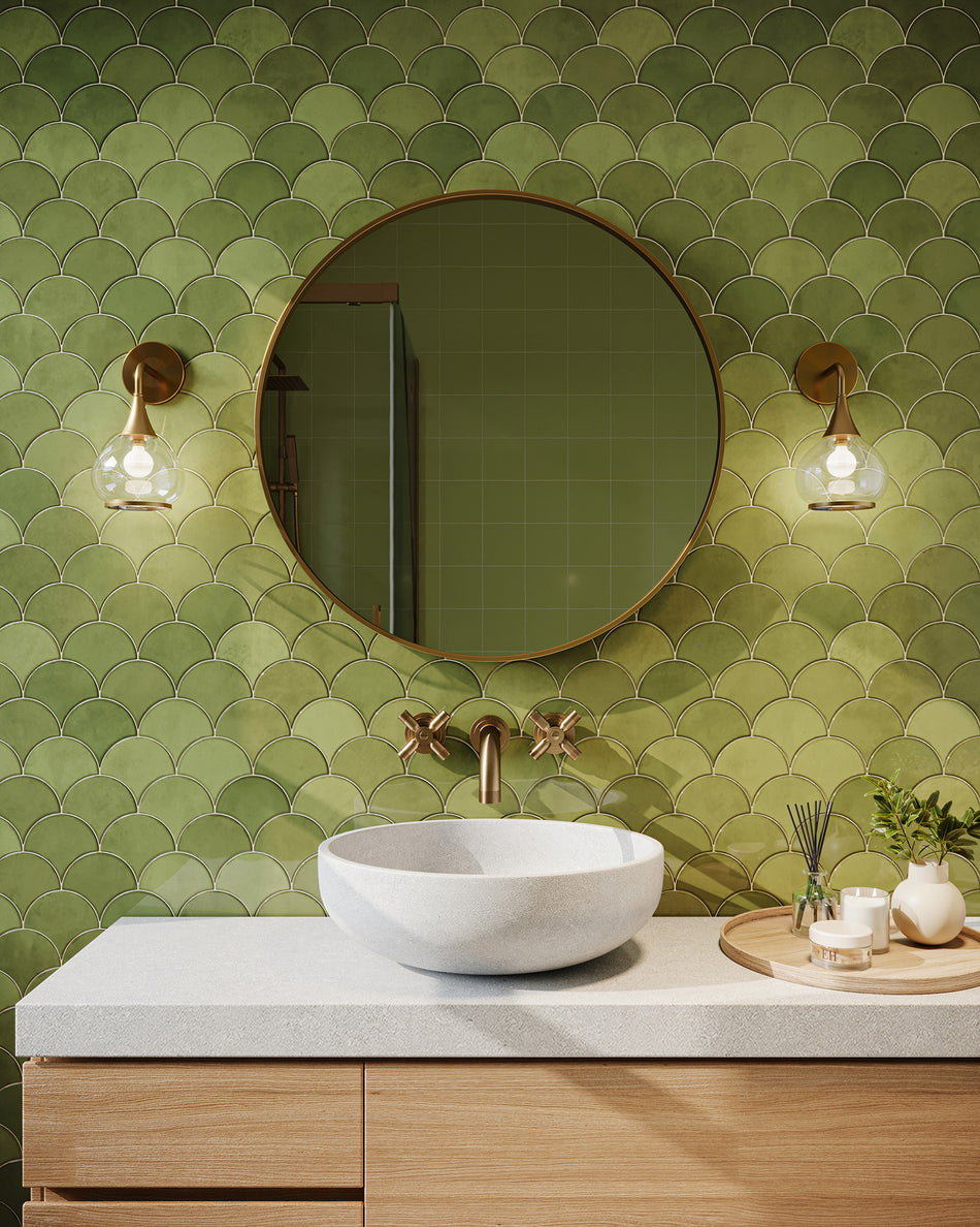 Hazel 6-in Aged Gold/Clear Glass 1 Light Wall/Vanity by ALORA MOOD