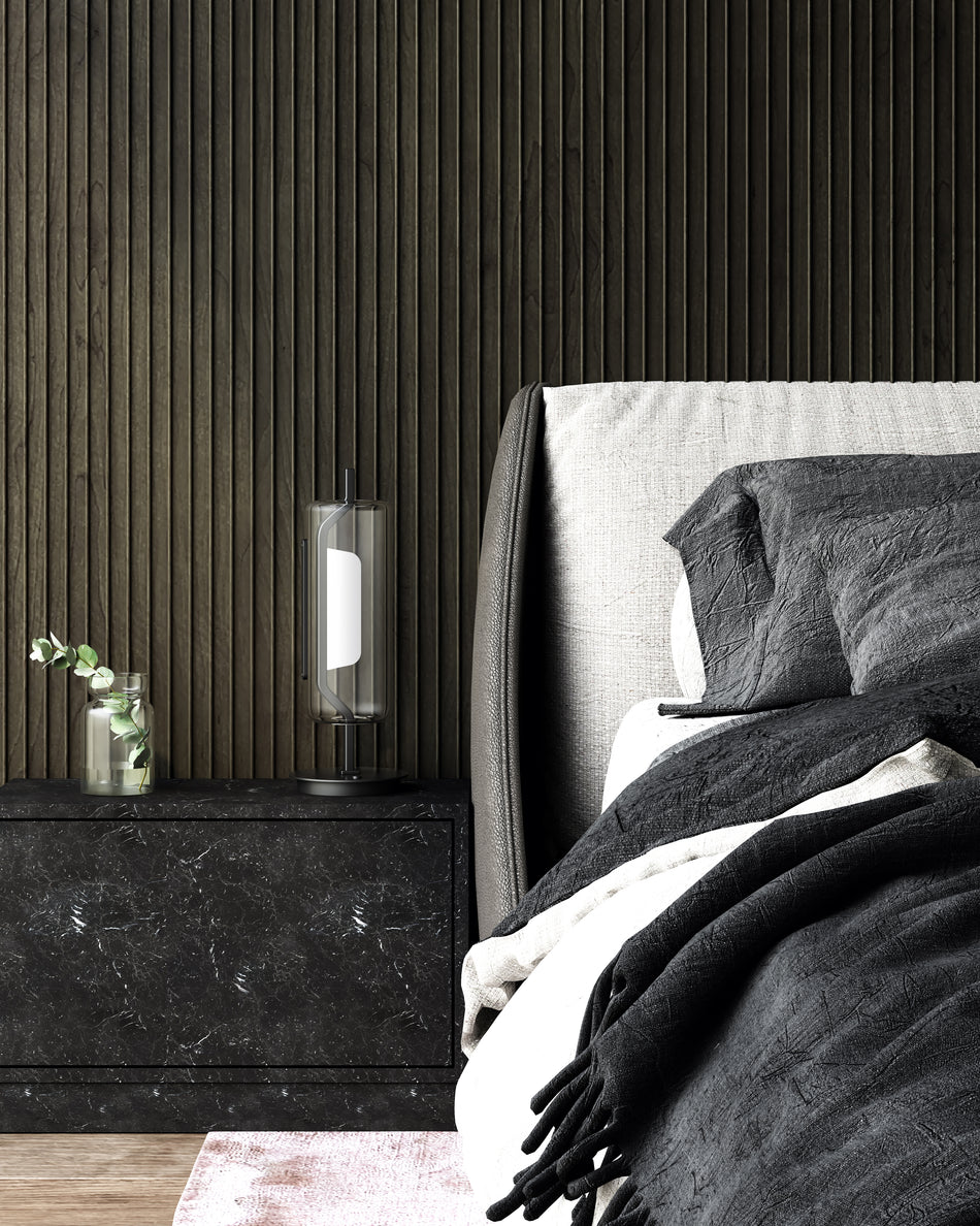Hilo 18-in Black LED Table Lamp by KUZCO
