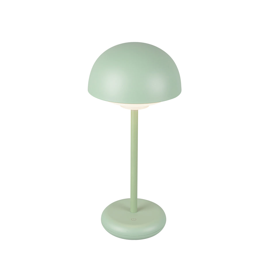 Hinata 5-in Sage Green LED Table Lamp by KUZCO
