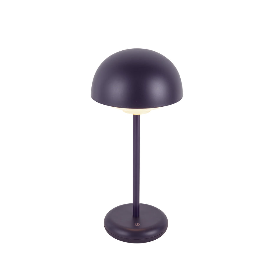 Hinata 5-in Navy Blue LED Table Lamp by KUZCO