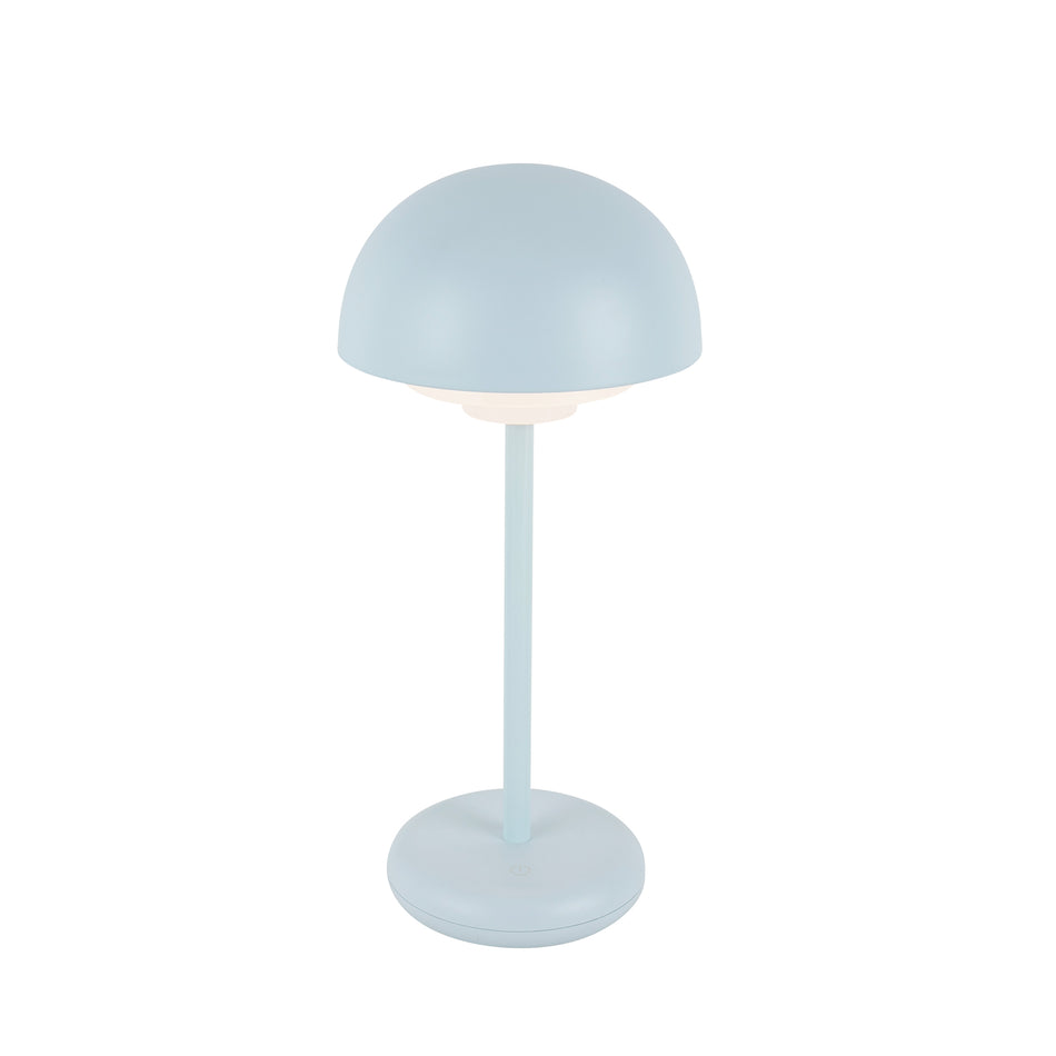 Hinata 5-in Sky Blue LED Table Lamp by KUZCO