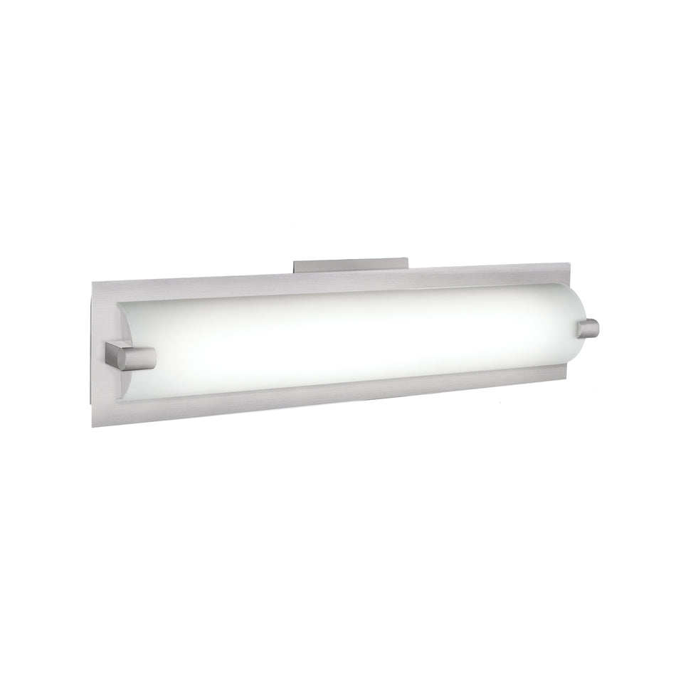 Lighthouse 18-in Brushed Nickel LED Vanity