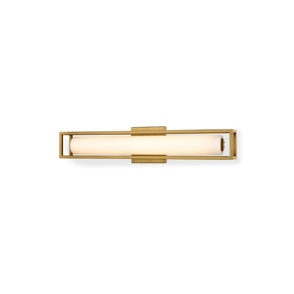 Lochwood 21-in Gold LED Wall Sconce