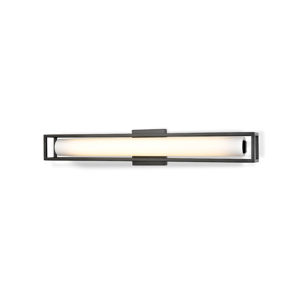 Lochwood 27-in Black LED Wall Sconce