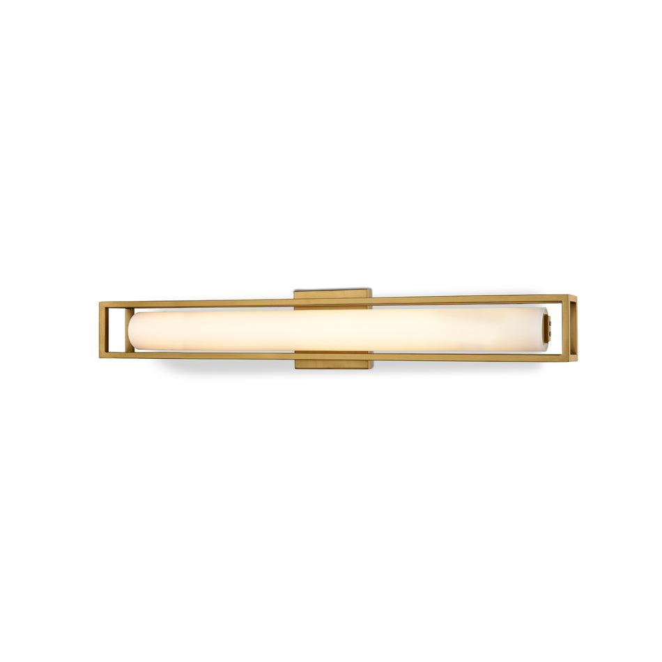 Lochwood 27-in Gold LED Wall Sconce