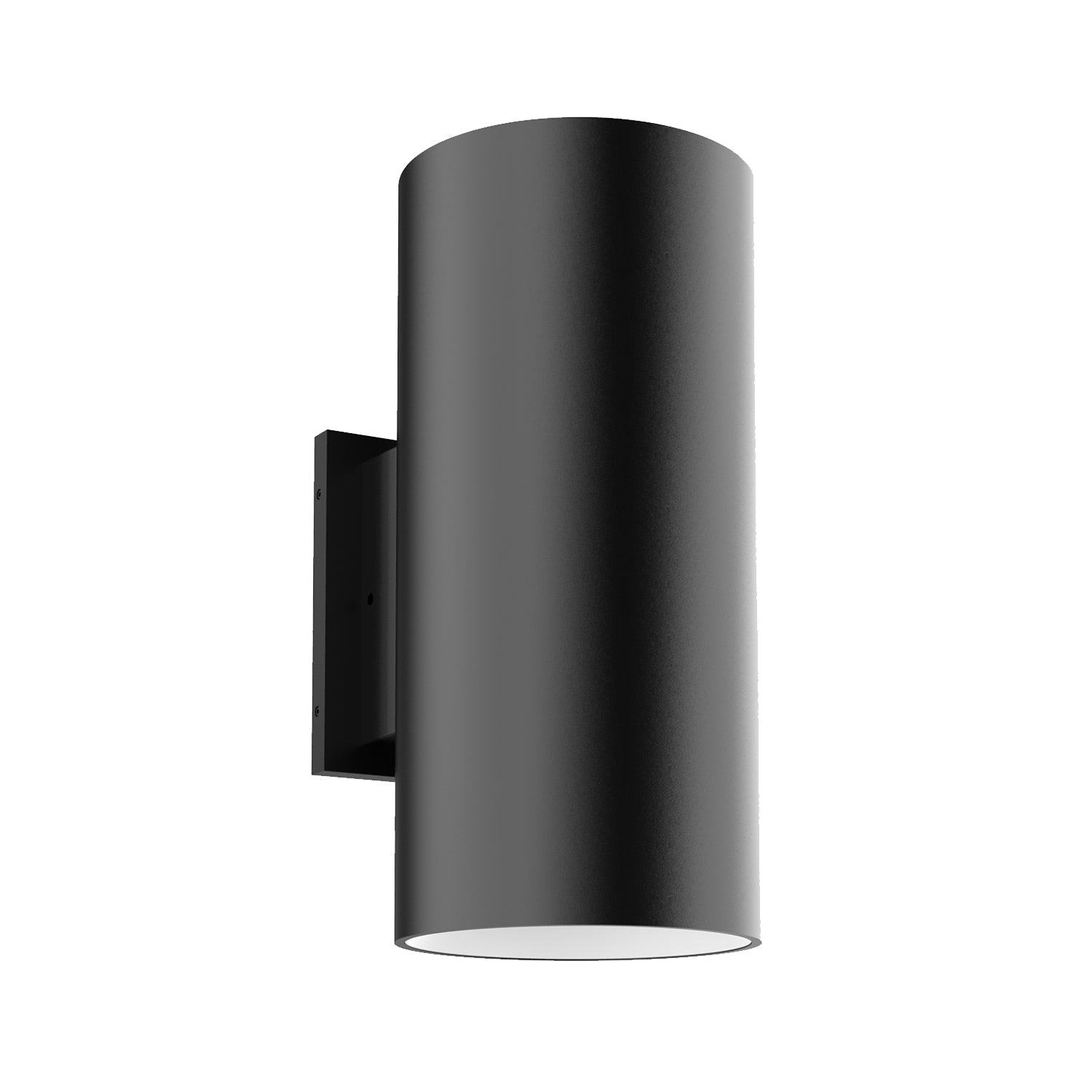 Lorna 12-in Textured Black LED Exterior Wall by KUZCO