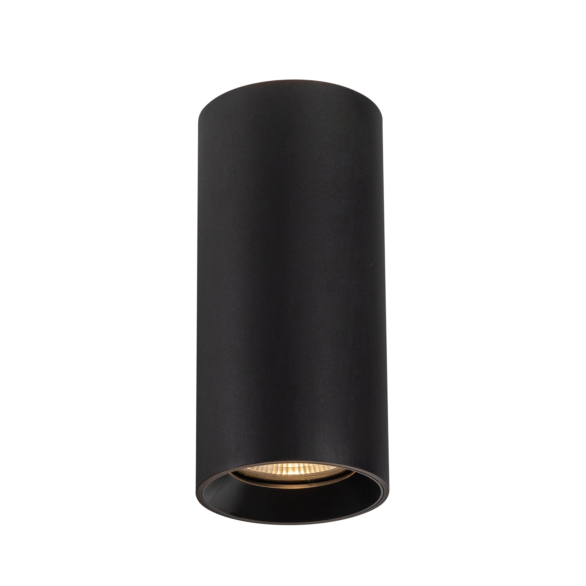 Lorna 12-in Textured Black LED Exterior Wall by KUZCO