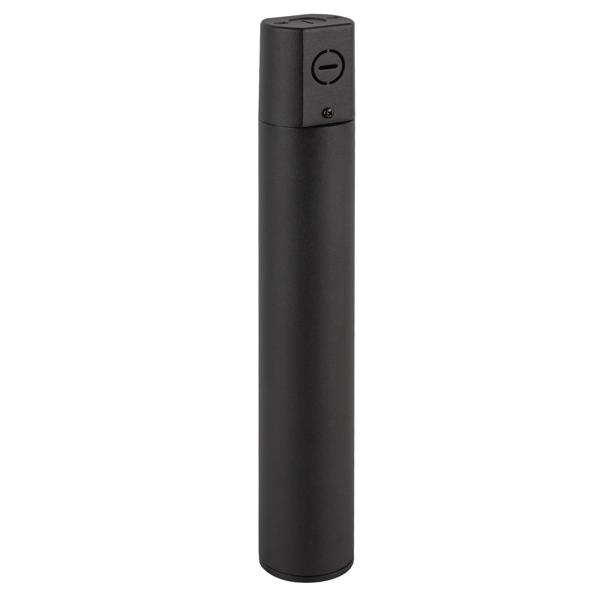 Lorna 13-in (2-in Dia.) 36 Degree Optic Black LED Concrete Ceiling Mount by KUZCO