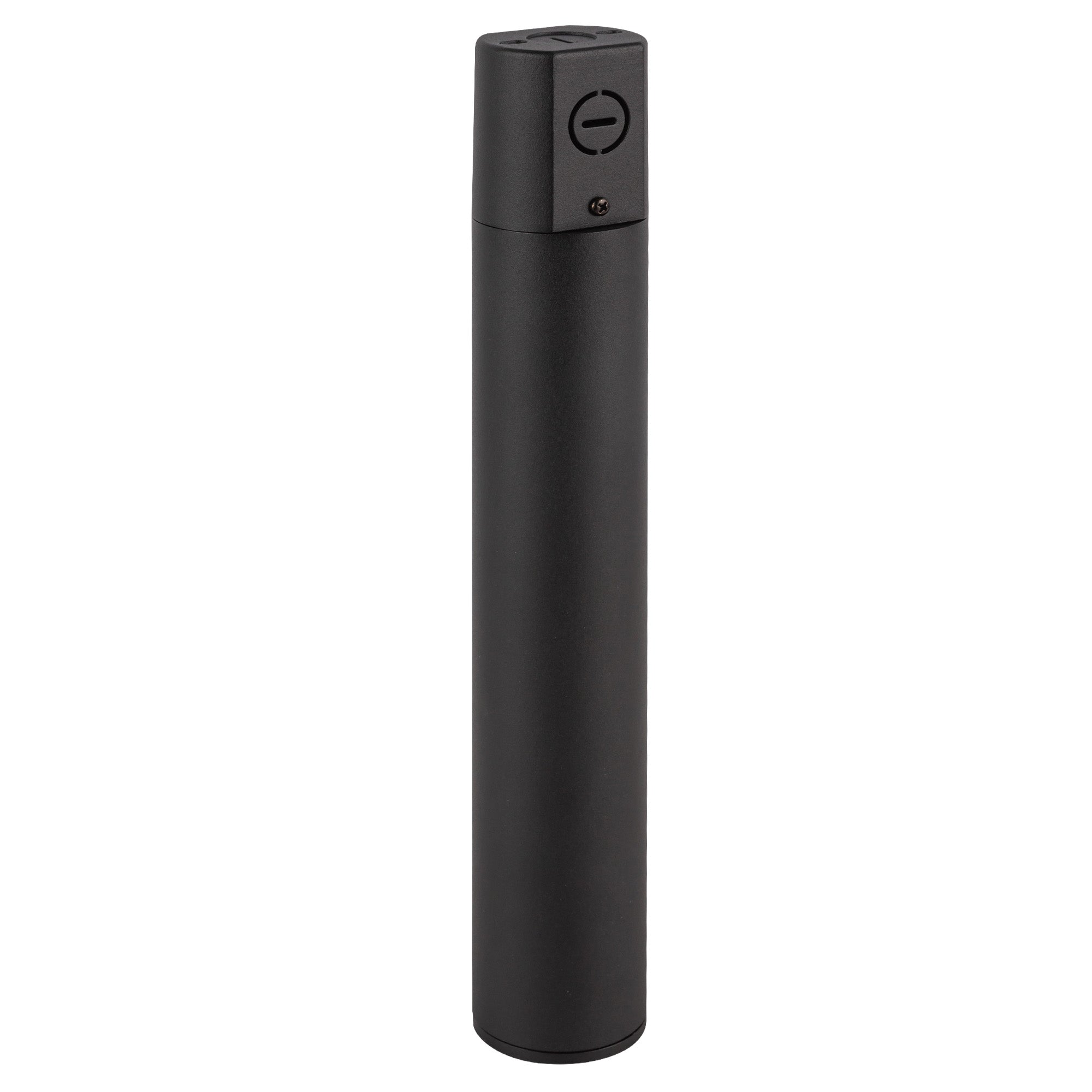 Lorna 13-in (2-in Dia.) 36 Degree Optic Black LED Concrete Ceiling Mount by KUZCO