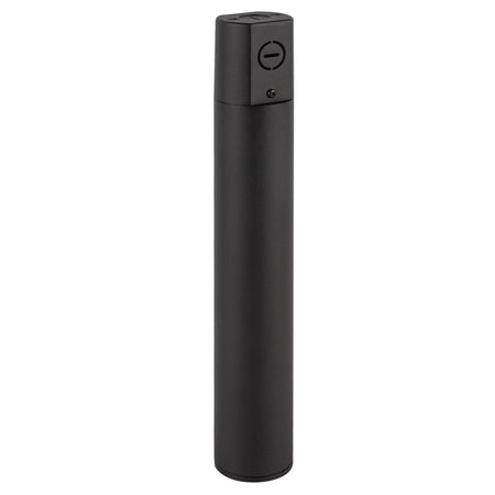 Lorna 13-in (2-in Dia.) 36 Degree Optic Black LED Concrete Ceiling Mount by KUZCO