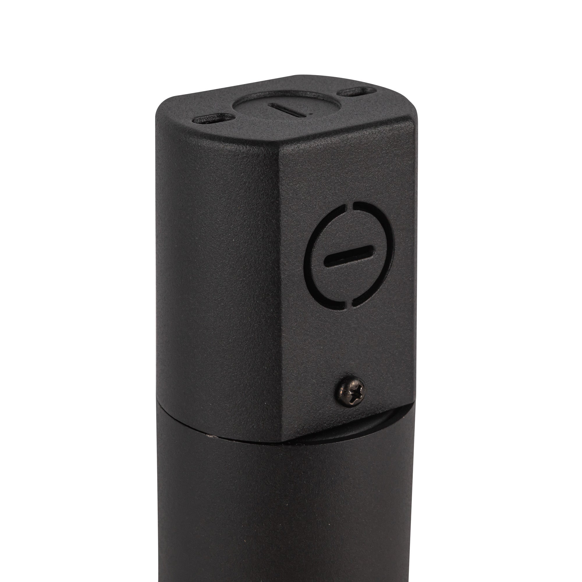 Lorna 13-in (2-in Dia.) 36 Degree Optic Black LED Concrete Ceiling Mount by KUZCO