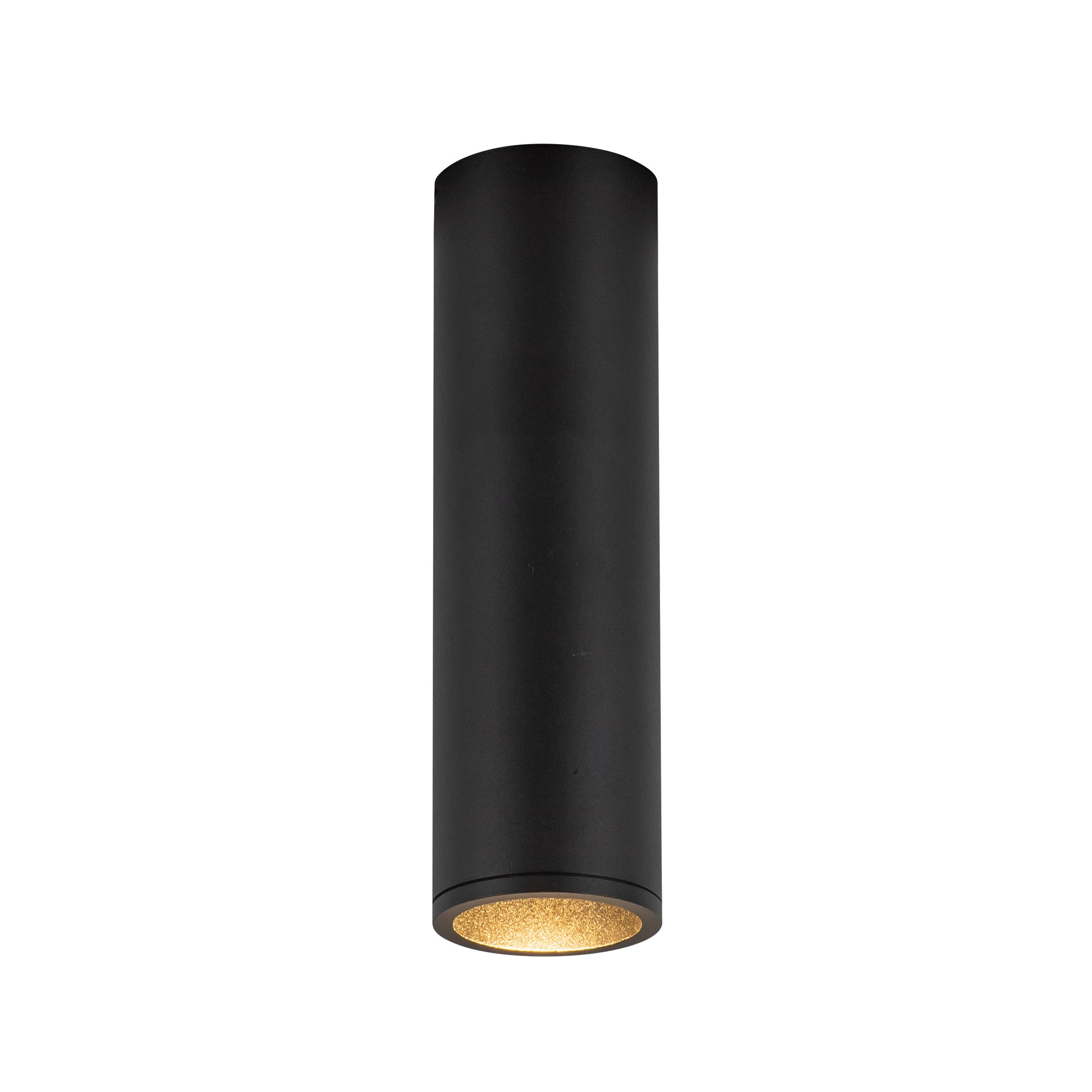 Lorna 7-in (2-in Dia.) 36 Degree Optic Black LED Flush Mount by KUZCO