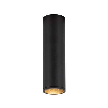 Lorna 7-in (2-in Dia.) 36 Degree Optic Black LED Flush Mount by KUZCO