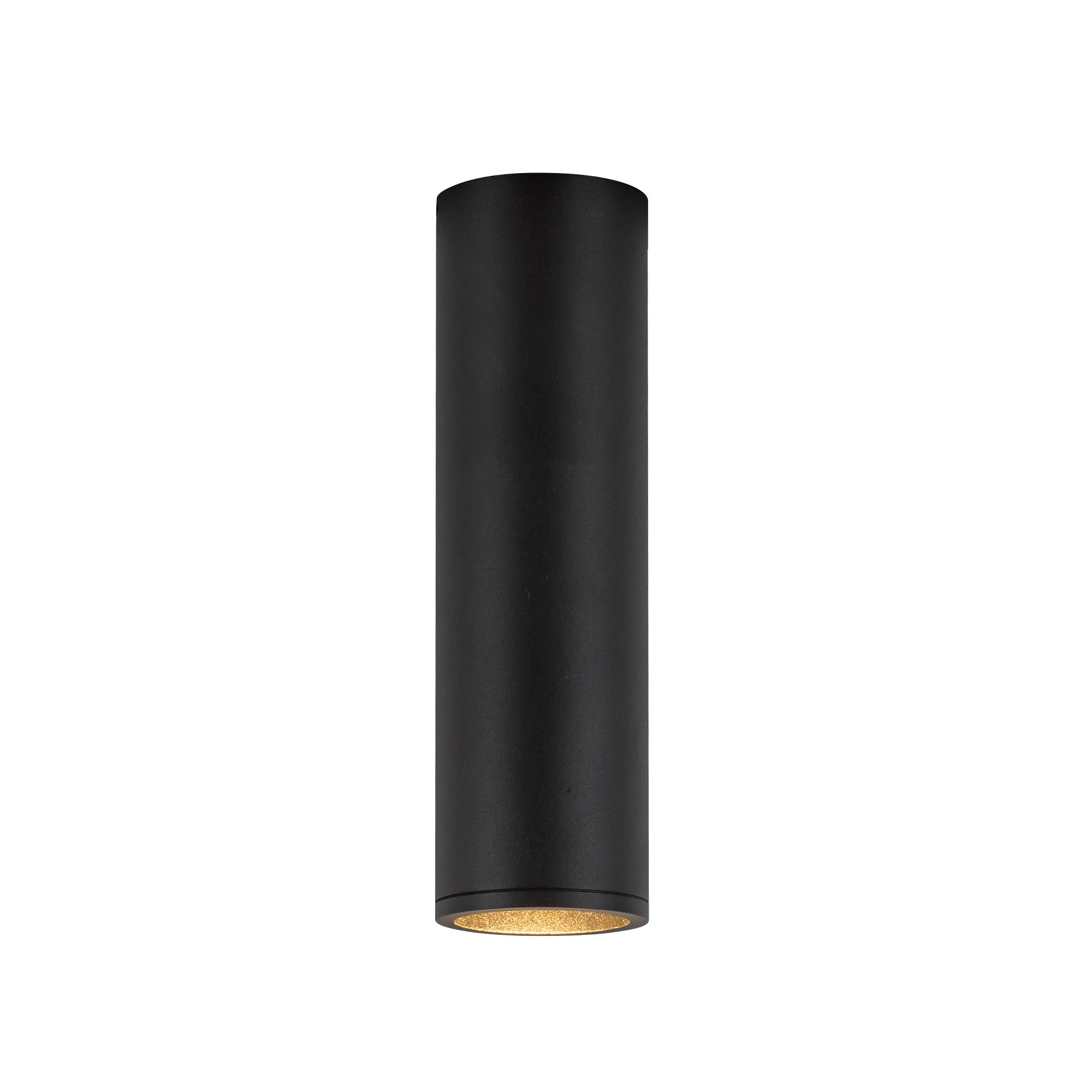 Lorna 7-in (2-in Dia.) 36 Degree Optic Black LED Flush Mount by KUZCO