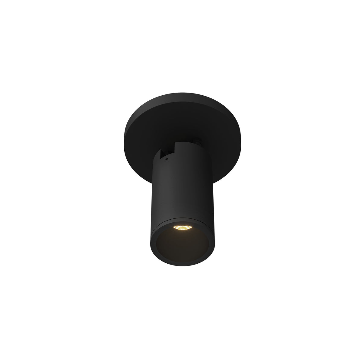 Lorna 6-in (2-in Dia.) 36 Degree Optic Black LED Adjustable Ceiling Mount by KUZCO