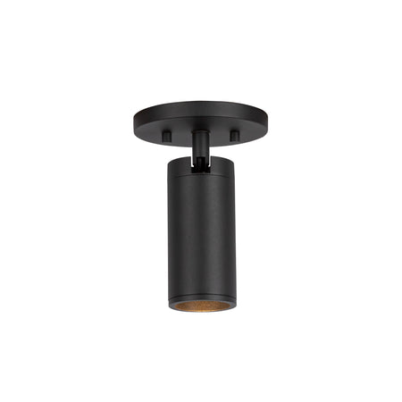 Lorna 6-in (2-in Dia.) 36 Degree Optic Black LED Adjustable Ceiling Mount by KUZCO