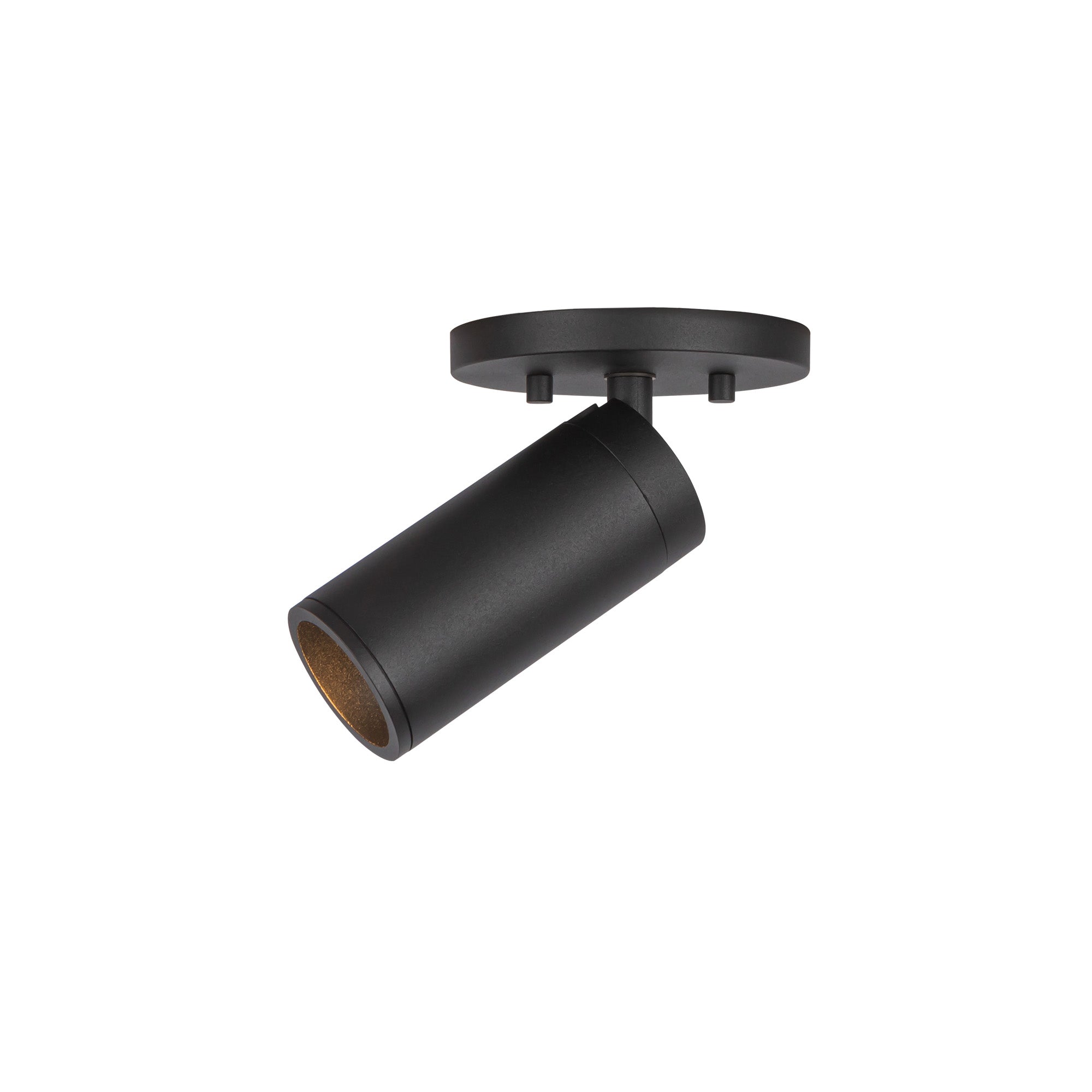 Lorna 6-in (2-in Dia.) 36 Degree Optic Black LED Adjustable Ceiling Mount by KUZCO