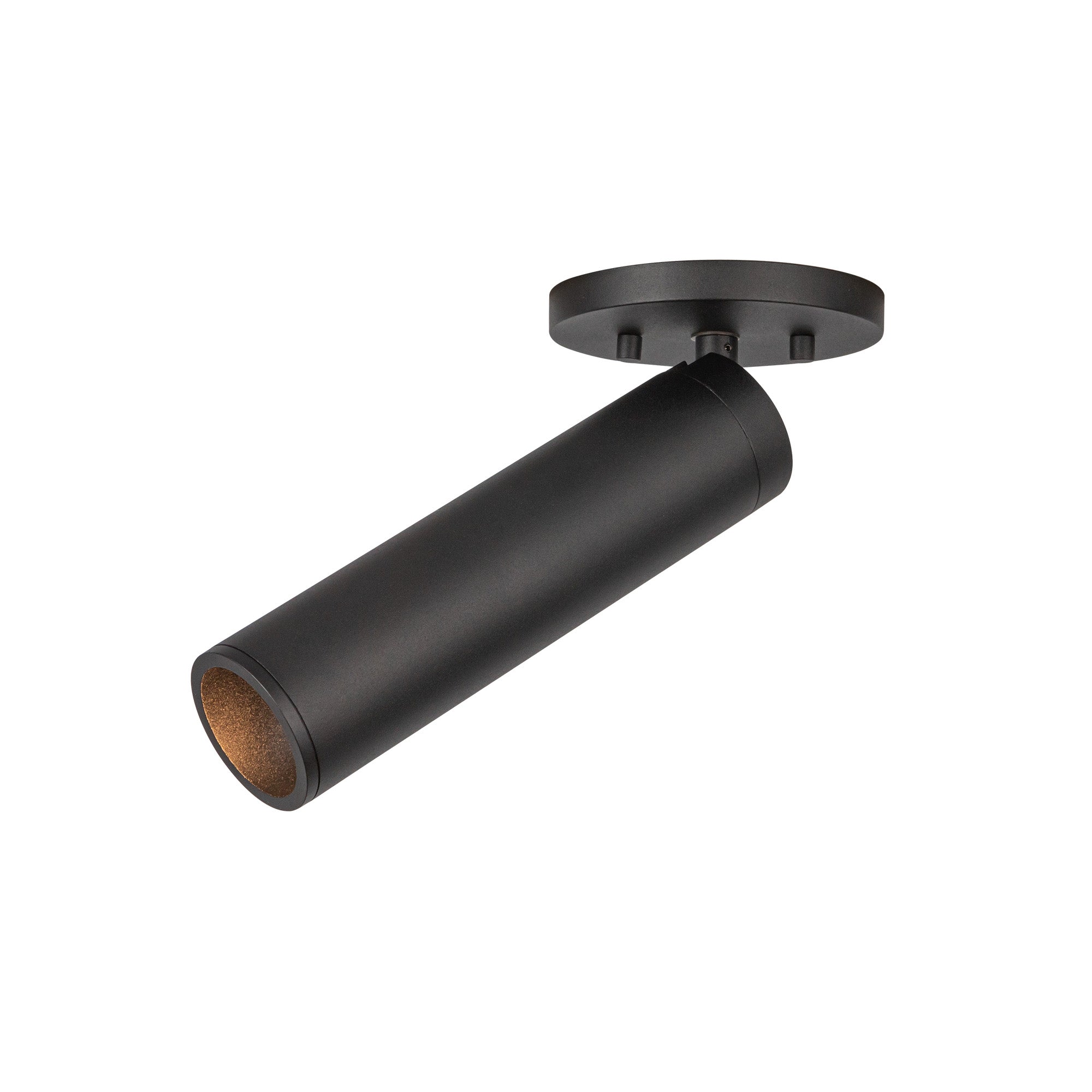 Lorna 9-in (2-in Dia.) 36 Degree Optic Black LED Adjustable Ceiling Mount by KUZCO