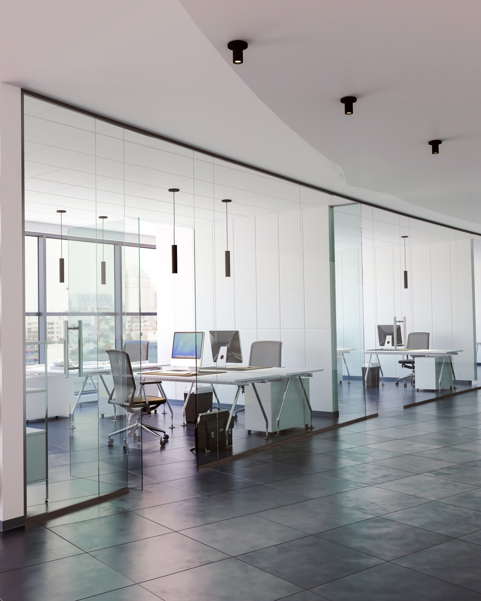 Lorna 4-in (2-in Dia.) 15 Degree Optic Black LED Ceiling Mount by KUZCO