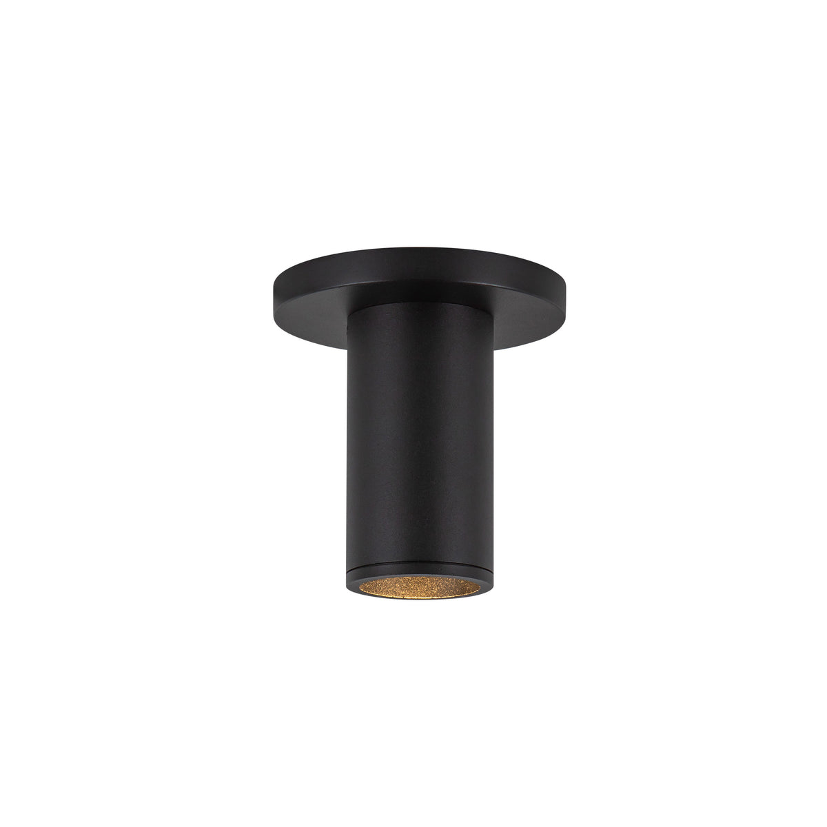 Lorna 4-in (2-in Dia.) 36 Degree Optic Black LED Ceiling Mount by KUZCO