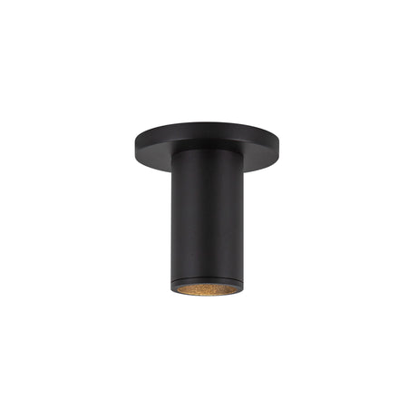 Lorna 4-in (2-in Dia.) 36 Degree Optic Black LED Ceiling Mount by KUZCO