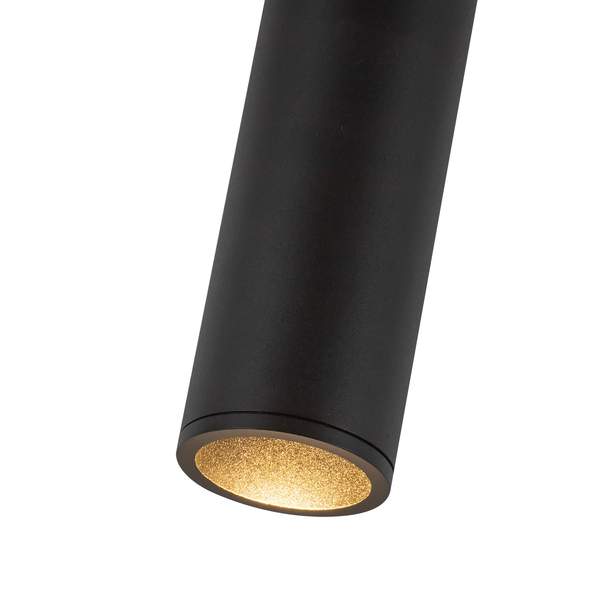 Lorna 8-in (2-in Dia.) 36 Degree Optic Black LED Ceiling Mount by KUZCO