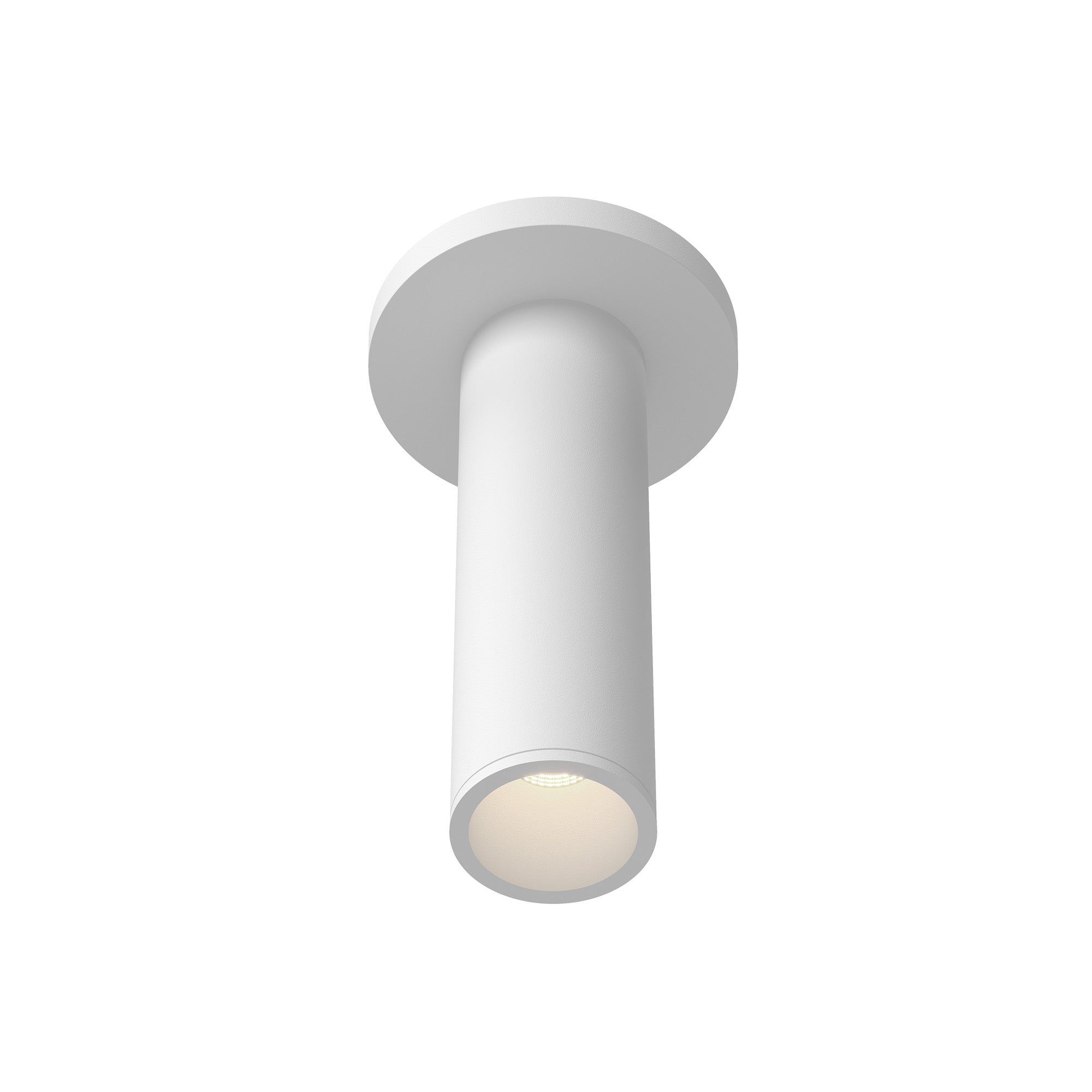 Lorna 8-in (2-in Dia.) 36 Degree Optic White LED Ceiling Mount by KUZCO