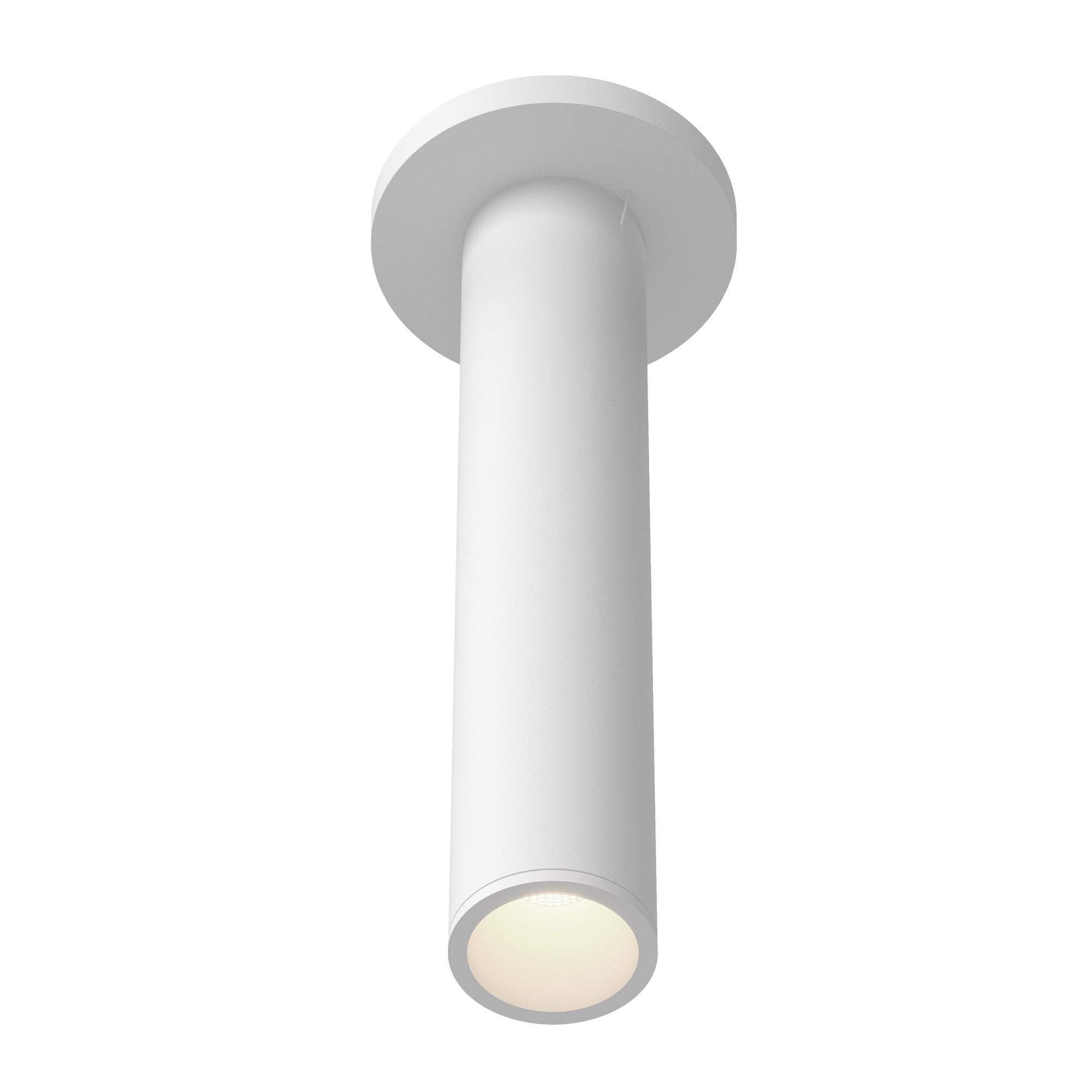 Lorna 12-in (2-in Dia.) 36 Degree Optic White LED Ceiling Mount by KUZCO