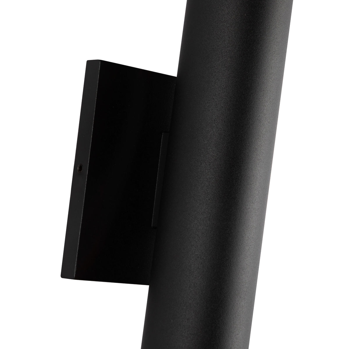 Lorna 9-in (2-in Dia.) 36 Degree Optic Black LED Wall Sconce Up/Down Light by KUZCO