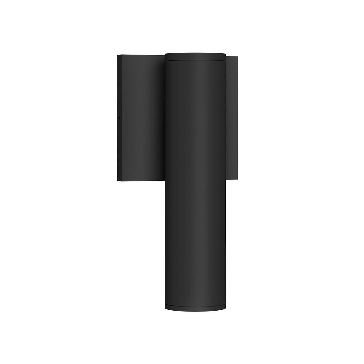 Lorna 9-in (2-in Dia.) 36 Degree Optic Black LED Wall Sconce by KUZCO
