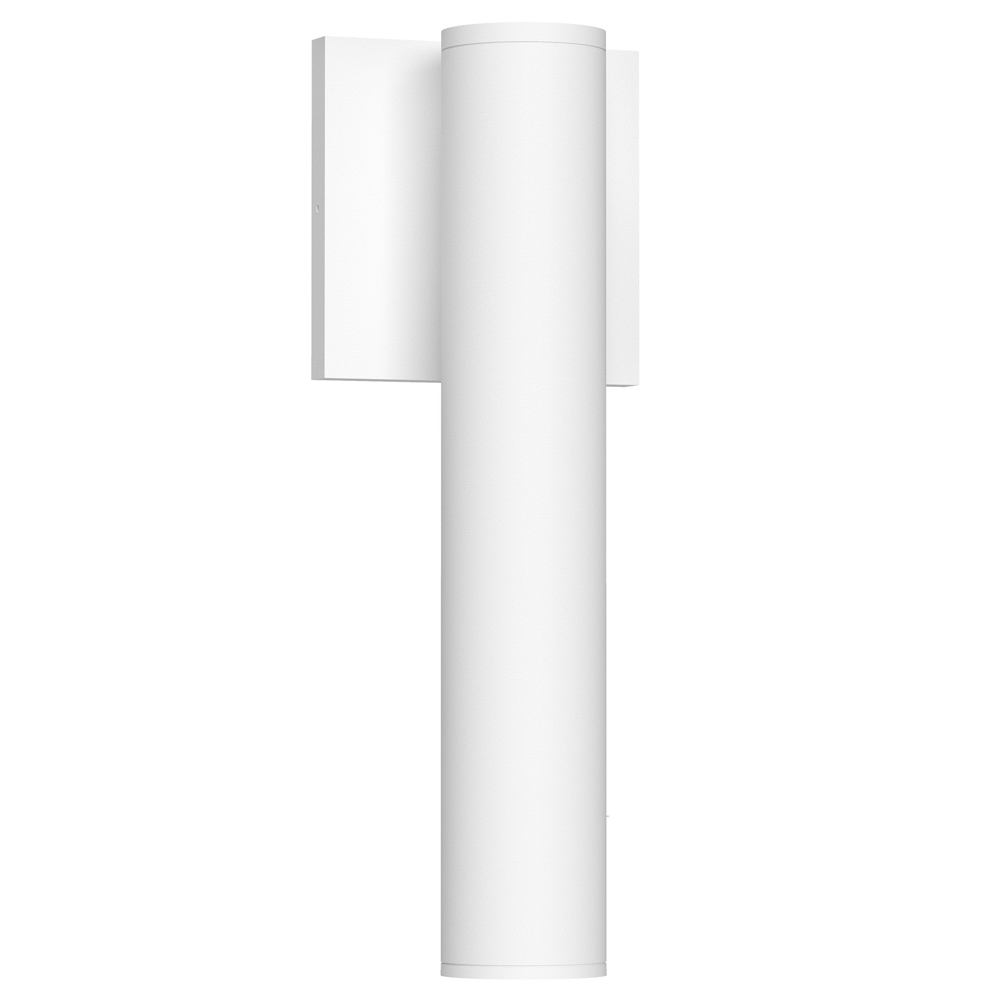 Lorna 12-in (2-in Dia.) 36 Degree Optic White LED Wall Sconce by KUZCO