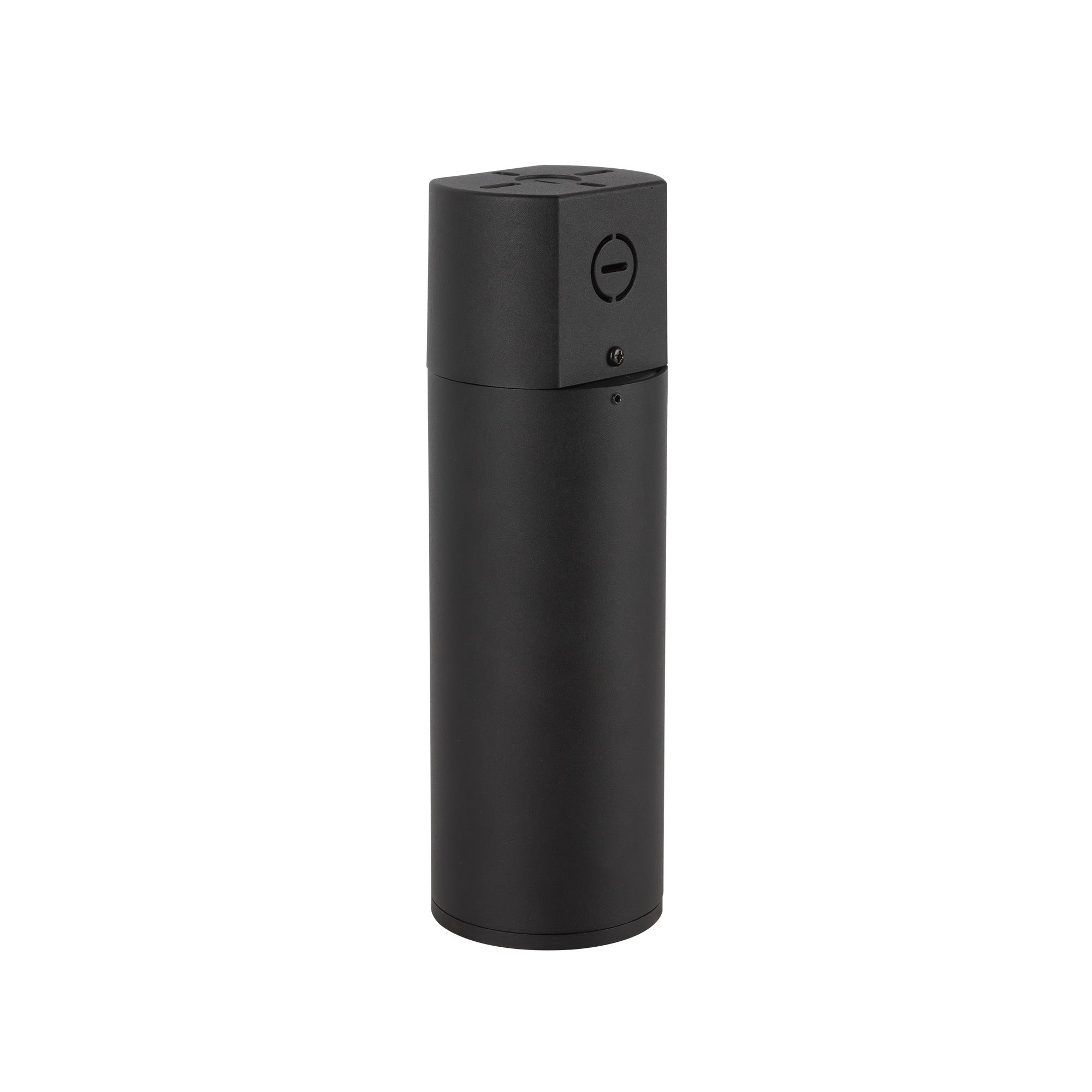 Lorna 10-in (3-in Dia.) 36 Degree Optic Black LED Concrete Ceiling Mount by KUZCO