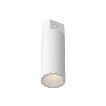 Lorna 10-in (3-in Dia.) 36 Degree Optic White LED Concrete Ceiling Mount by KUZCO