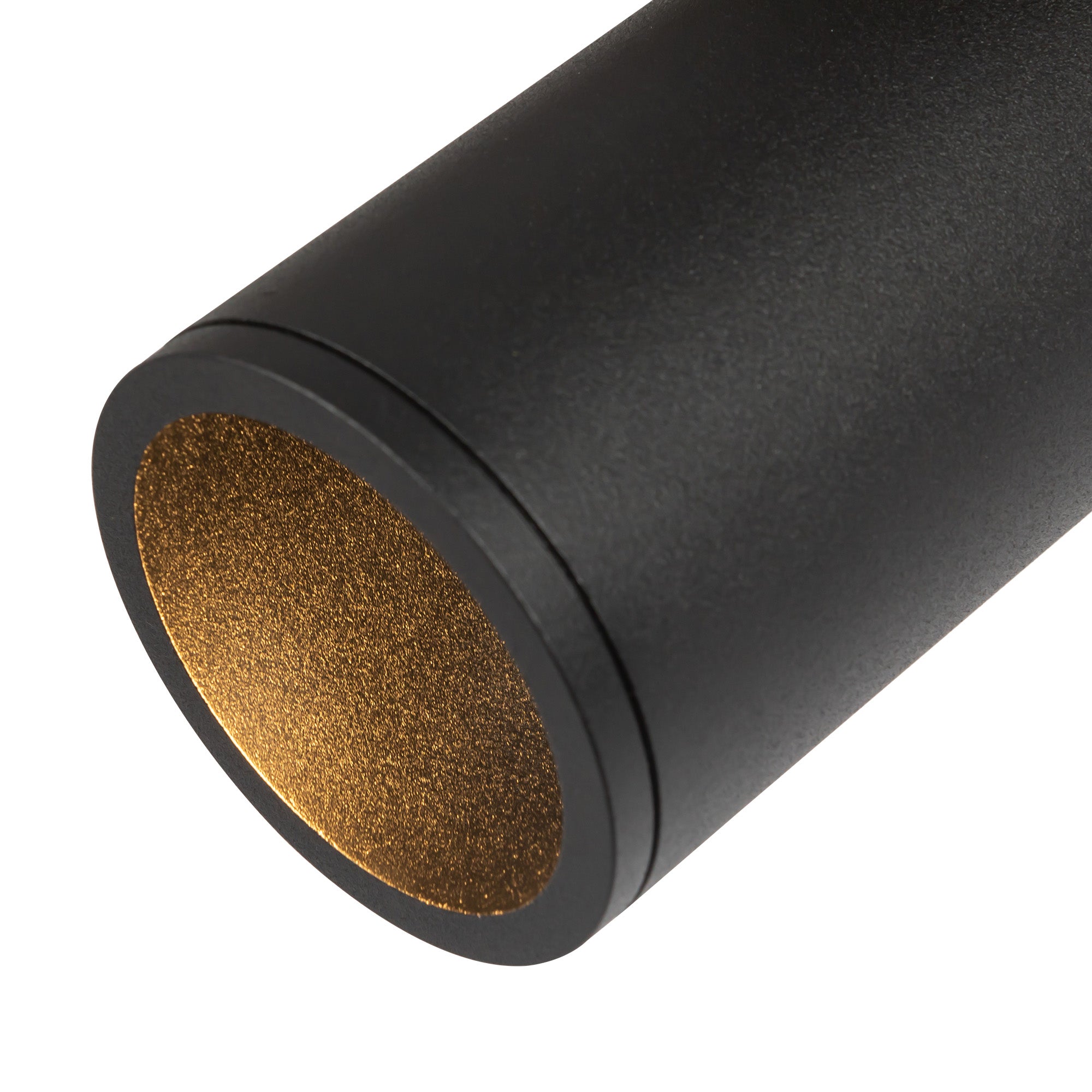 Lorna 11-in (3-in Dia.) 36 Degree Optic Black LED Flush Mount by KUZCO