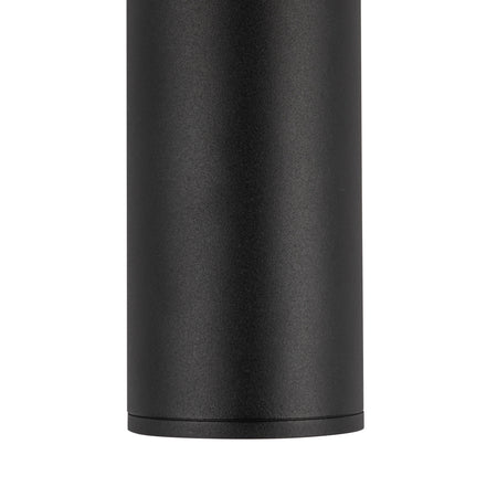 Lorna 8-in (3-in Dia.) 36 Degree Optic Black LED Pendant by KUZCO