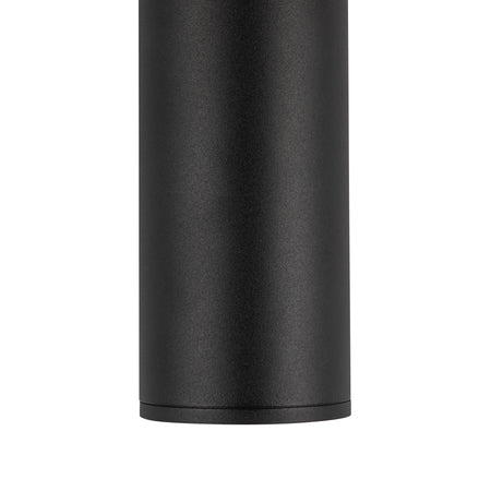 Lorna 12-in (3-in Dia.) 36 Degree Optic Black LED Pendant by KUZCO