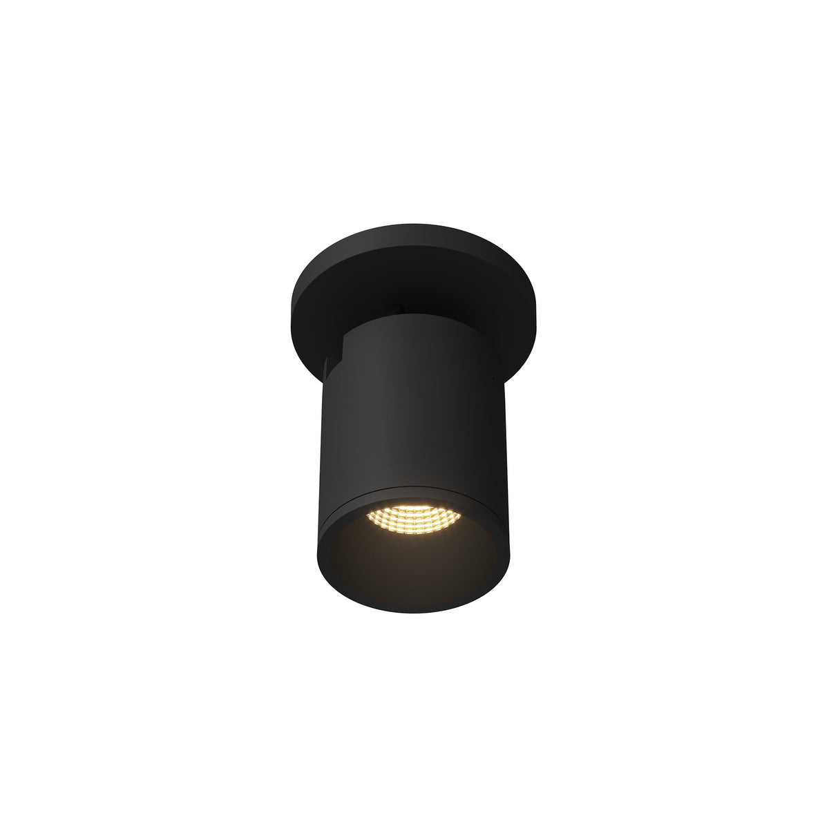 Lorna 6-in (3-in Dia.) 36 Degree Optic Black LED Adjustable Ceiling Mount by KUZCO