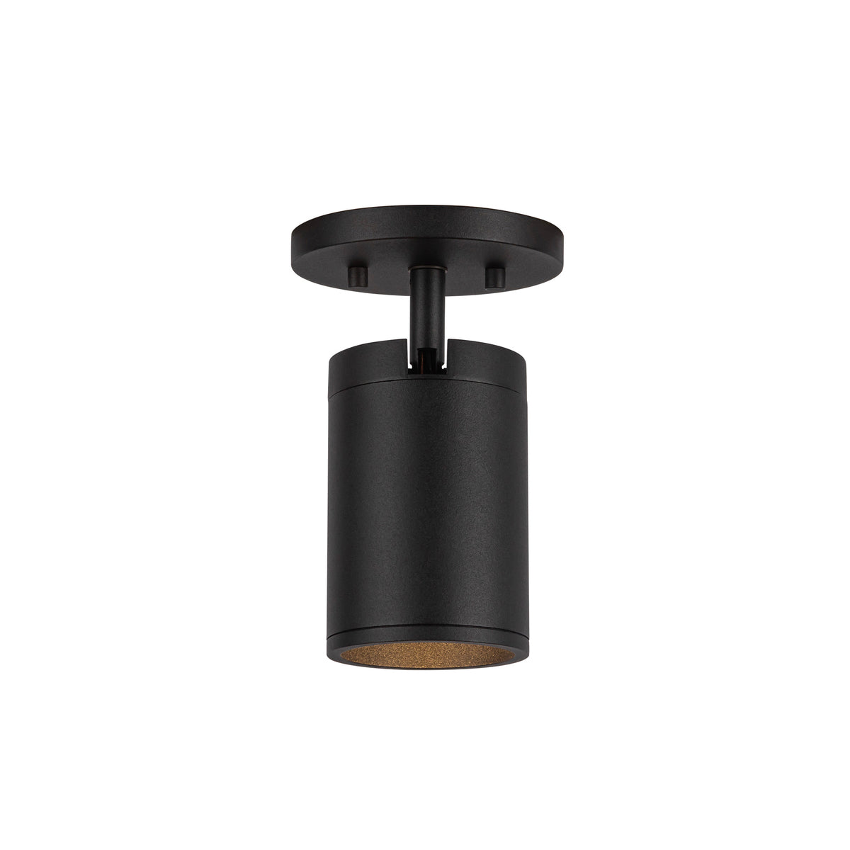 Lorna 6-in (3-in Dia.) 36 Degree Optic Black LED Adjustable Ceiling Mount by KUZCO