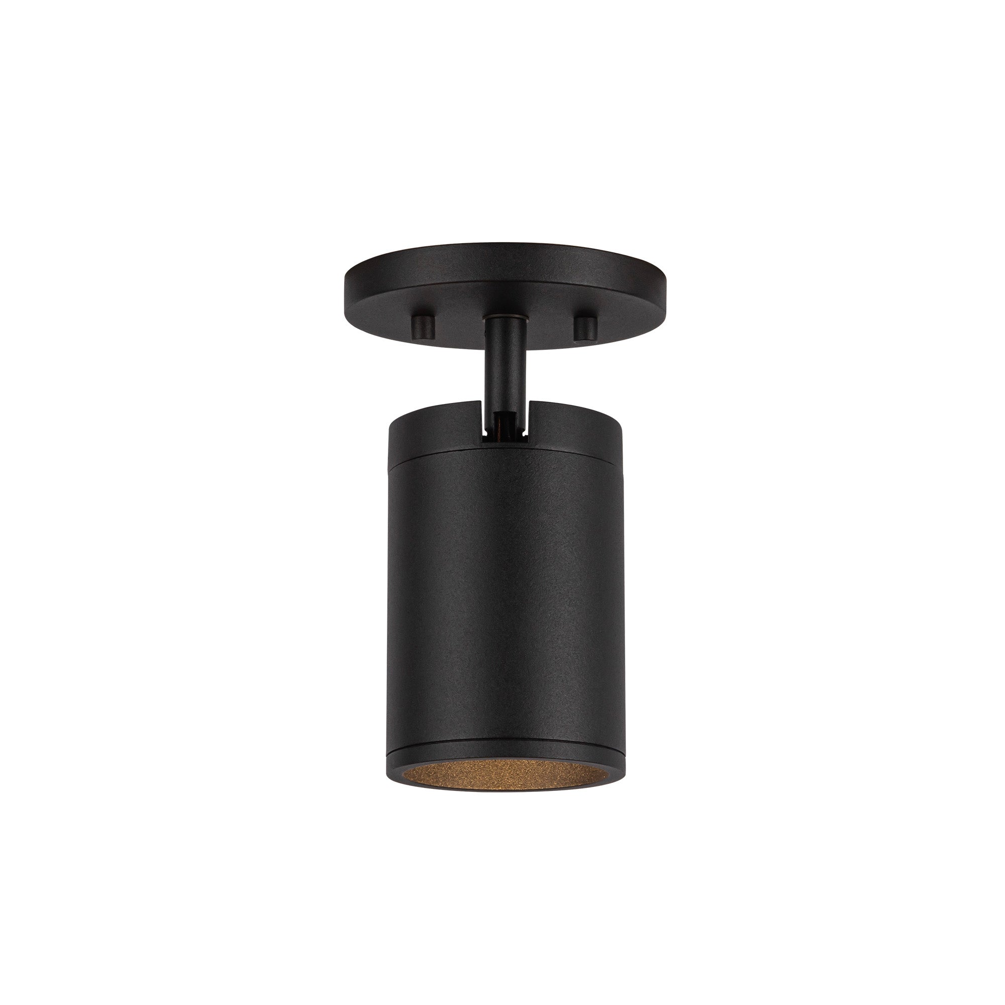Lorna 6-in (3-in Dia.) 36 Degree Optic Black LED Adjustable Ceiling Mount by KUZCO