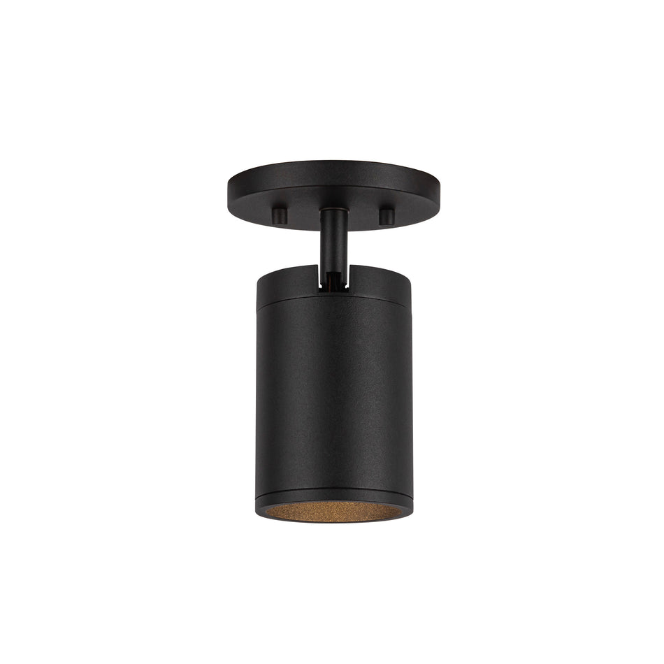 Lorna 6-in (3-in Dia.) 36 Degree Optic Black LED Adjustable Ceiling Mount by KUZCO