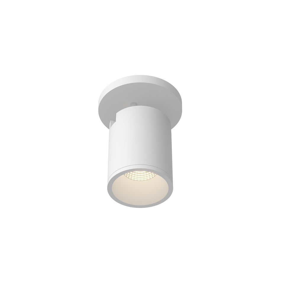 Lorna 6-in (3-in Dia.) 36 Degree Optic White LED Adjustable Ceiling Mount by KUZCO