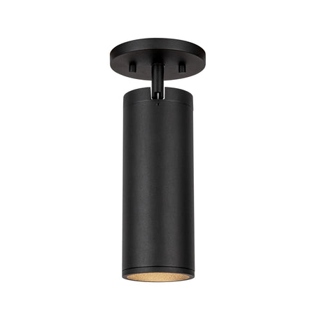 Lorna 9-in (3-in Dia.) 36 Degree Optic Black LED Adjustable Ceiling Mount by KUZCO