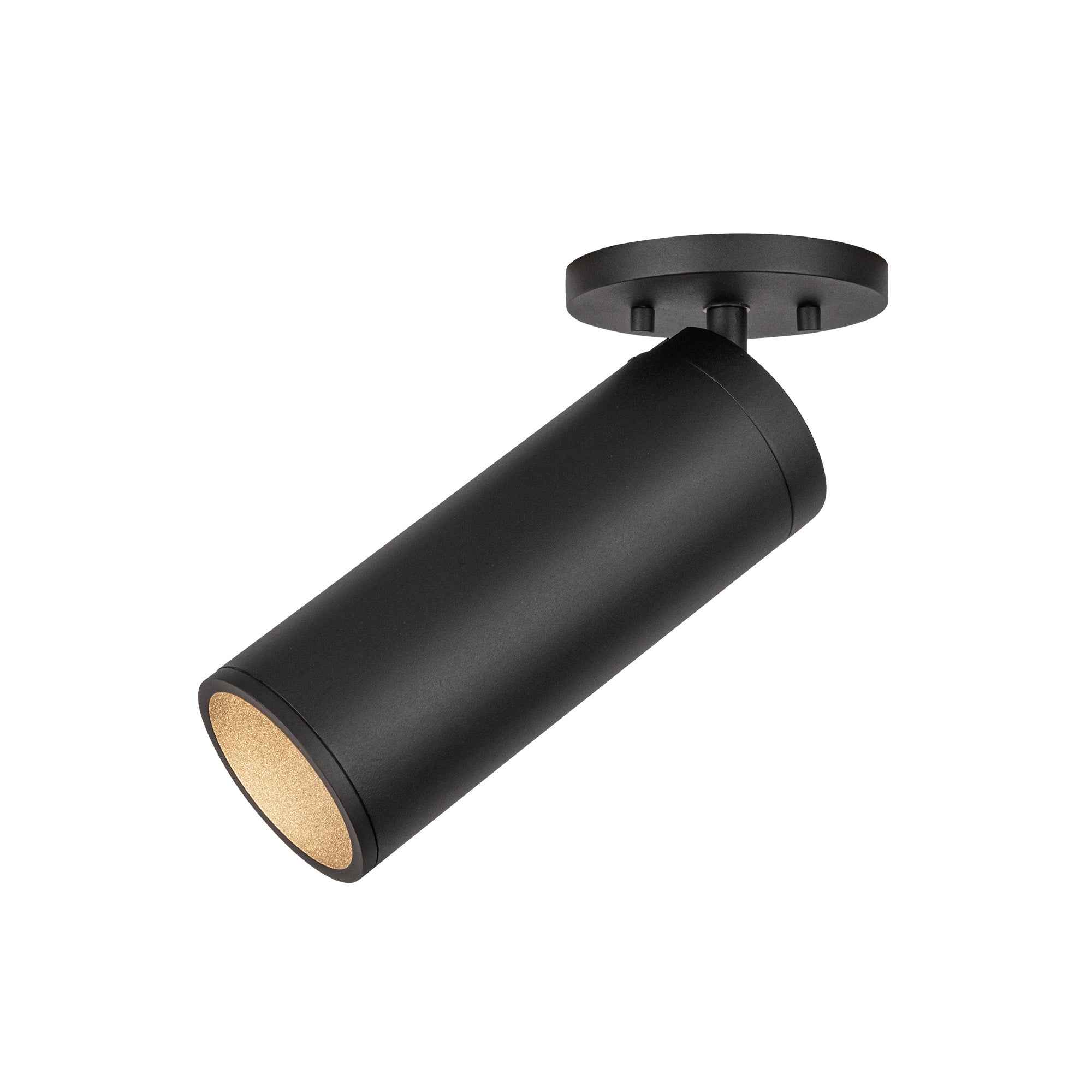 Lorna 9-in (3-in Dia.) 36 Degree Optic Black LED Adjustable Ceiling Mount by KUZCO
