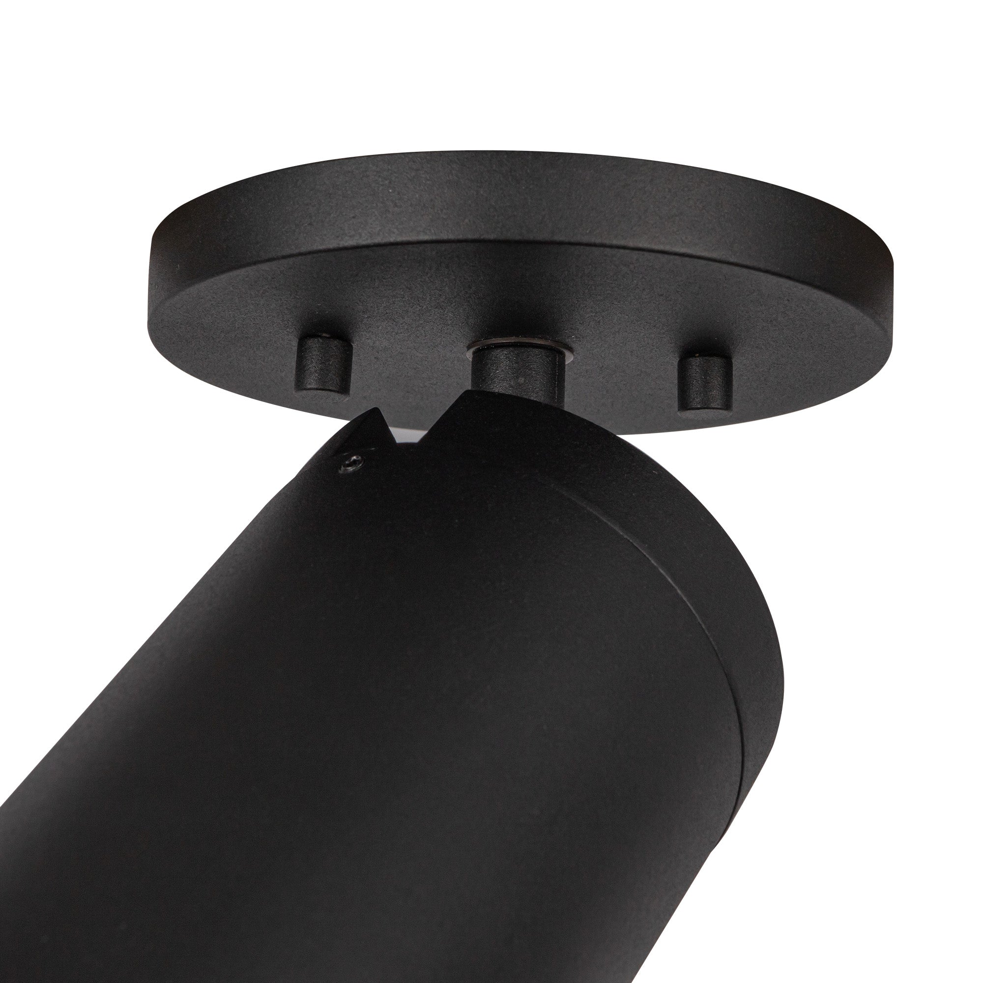 Lorna 9-in (3-in Dia.) 36 Degree Optic Black LED Adjustable Ceiling Mount by KUZCO