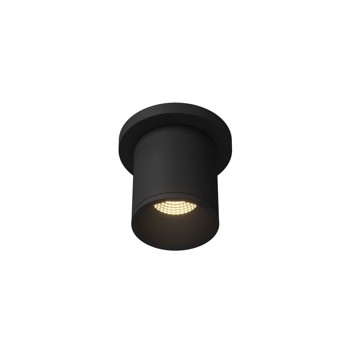 Lorna 4-in (3-in Dia.) 36 Degree Optic Black LED Ceiling Mount by KUZCO
