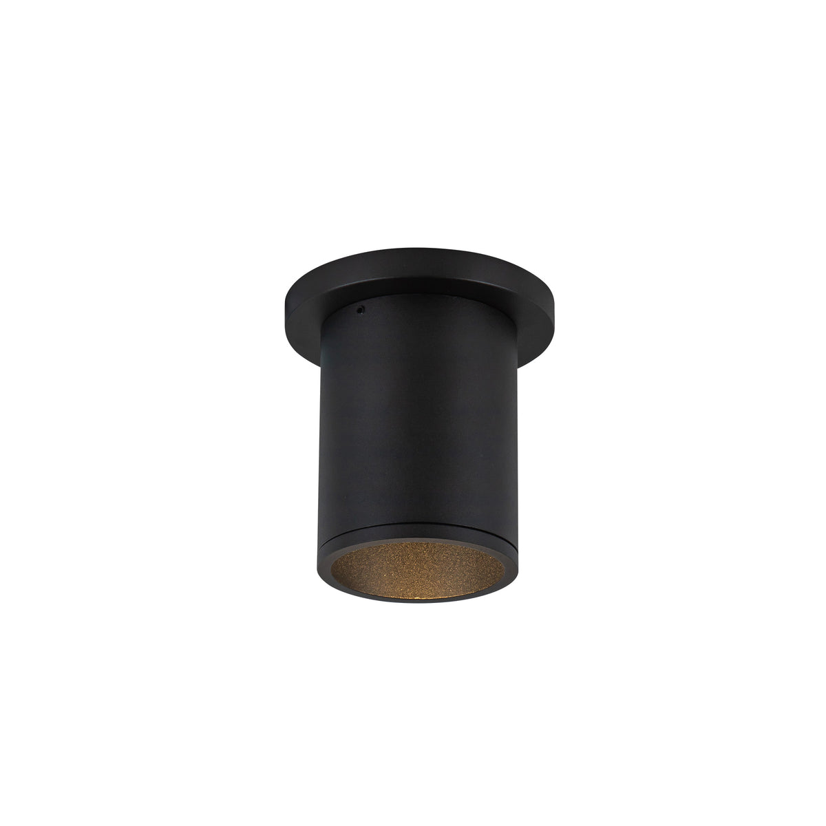 Lorna 4-in (3-in Dia.) 36 Degree Optic Black LED Ceiling Mount by KUZCO