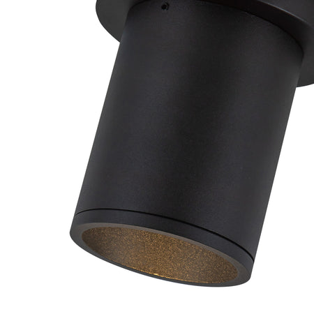 Lorna 4-in (3-in Dia.) 36 Degree Optic Black LED Ceiling Mount by KUZCO