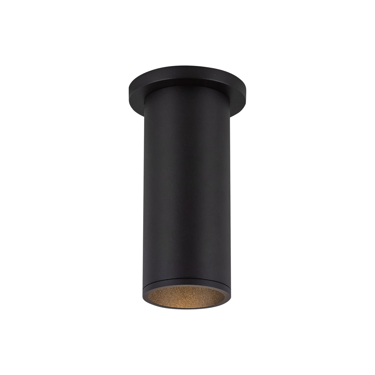 Lorna 8-in (3-in Dia.) 36 Degree Optic Black LED Ceiling Mount by KUZCO