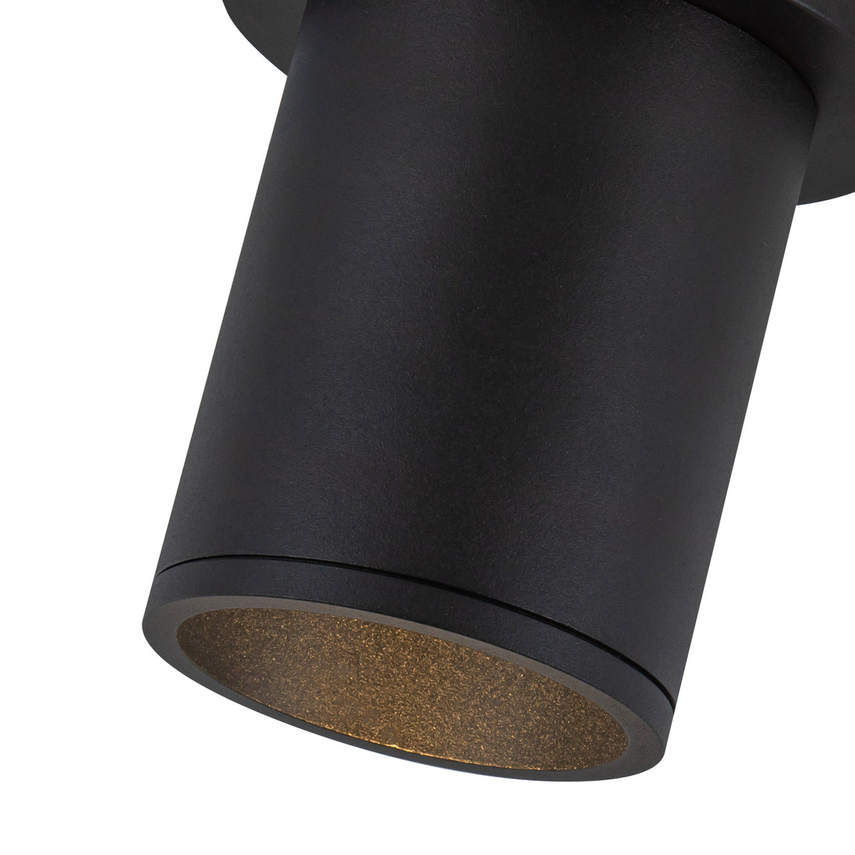 Lorna 8-in (3-in Dia.) 36 Degree Optic Black LED Ceiling Mount by KUZCO